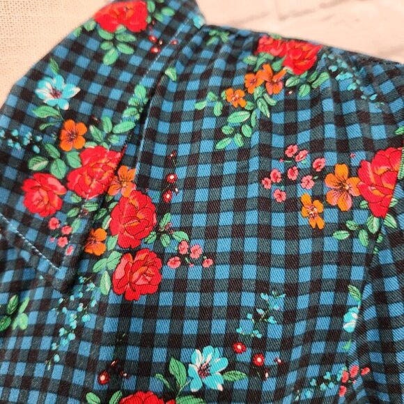 Matilda Jane Choose Your Path Fa La La Dress Floral Button Up Size Small NEW - Picture 5 of 16